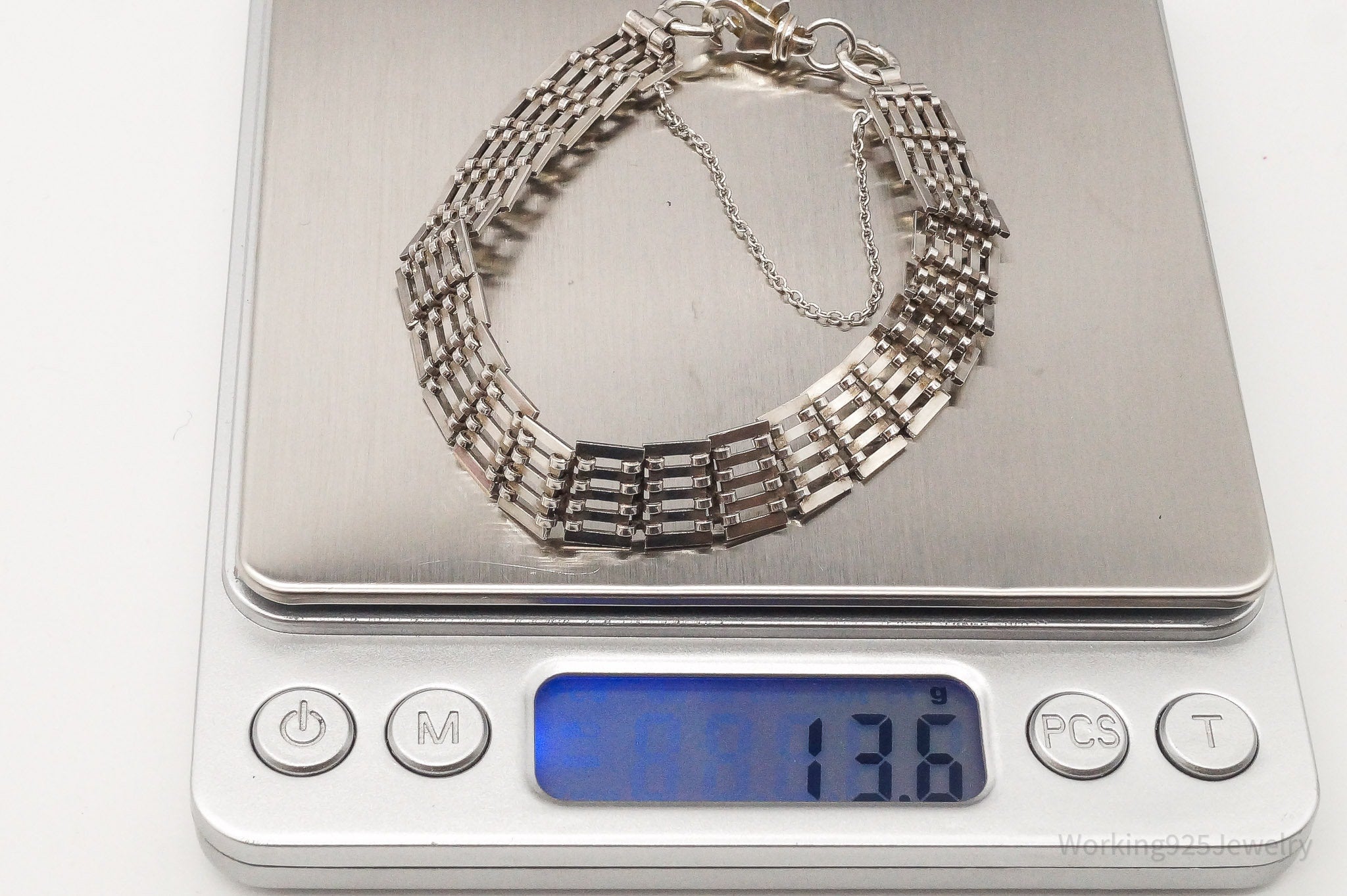 Vintage Birmingham Sterling Silver Bracelet