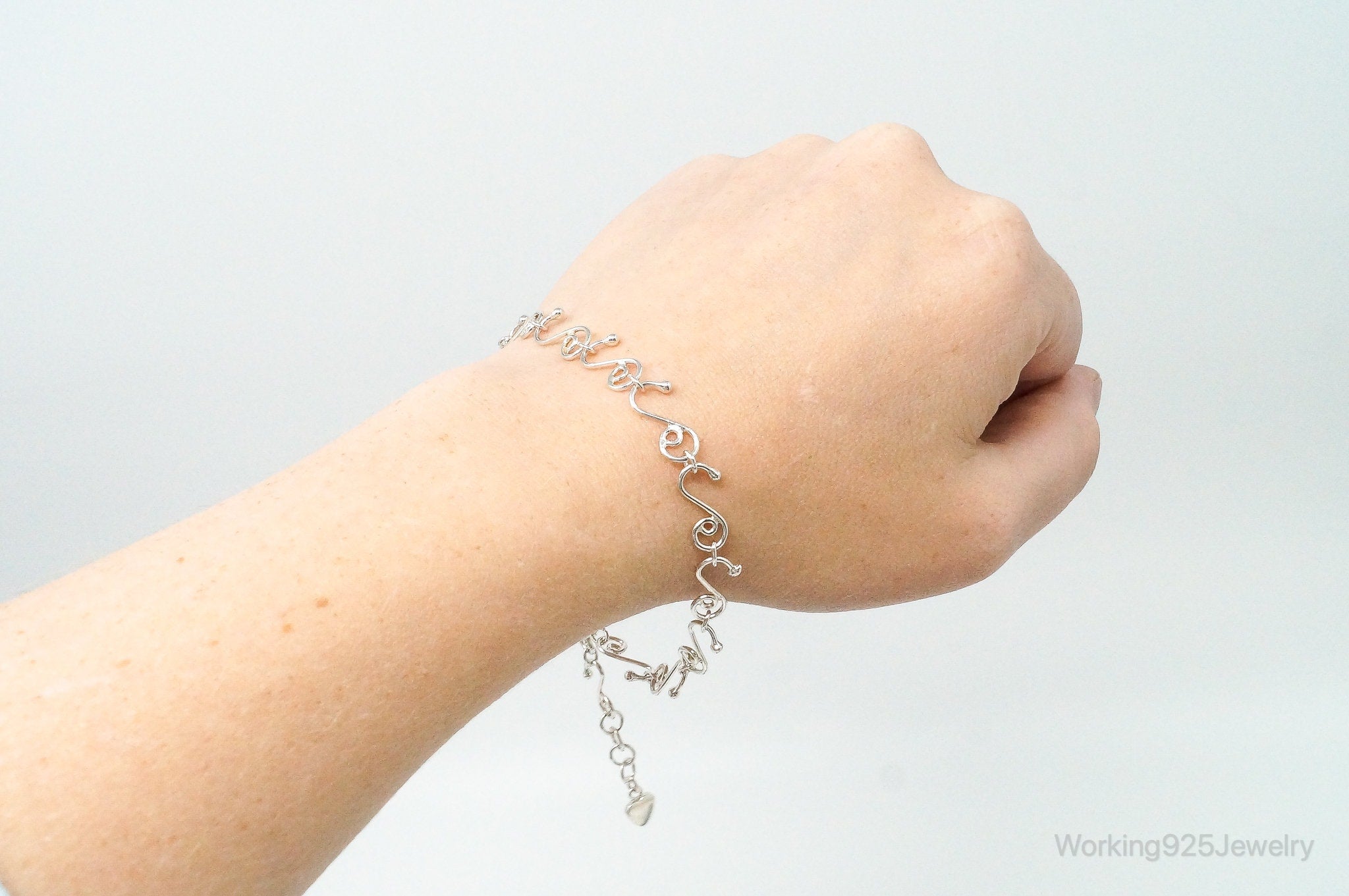 Designer Silpada Sterling Silver Anklet