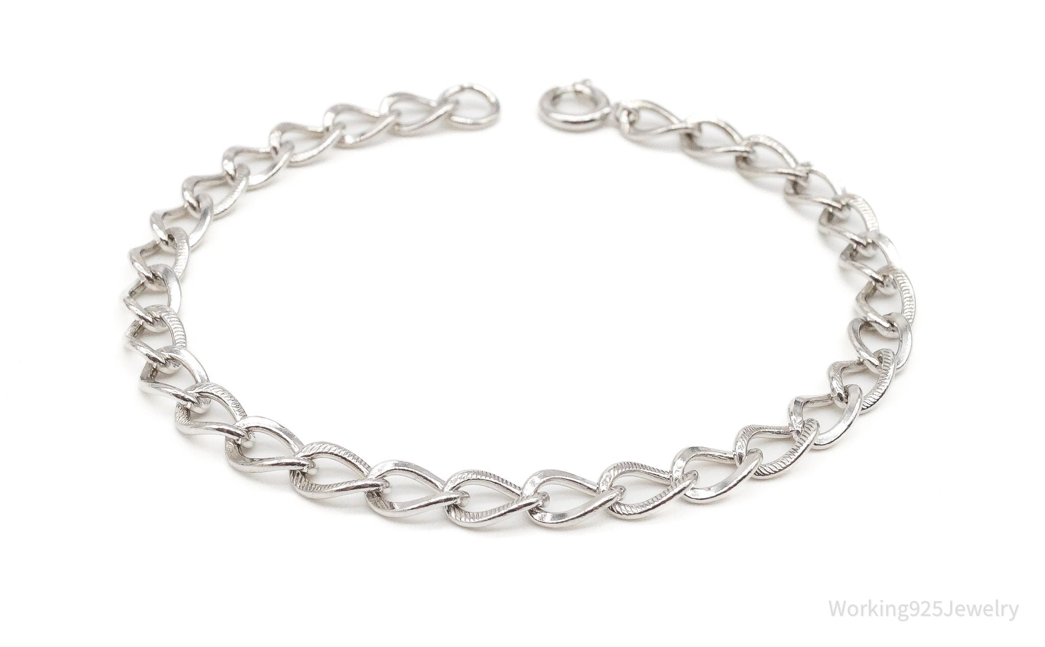 Antique Sterling Silver Chainlink Bracelet