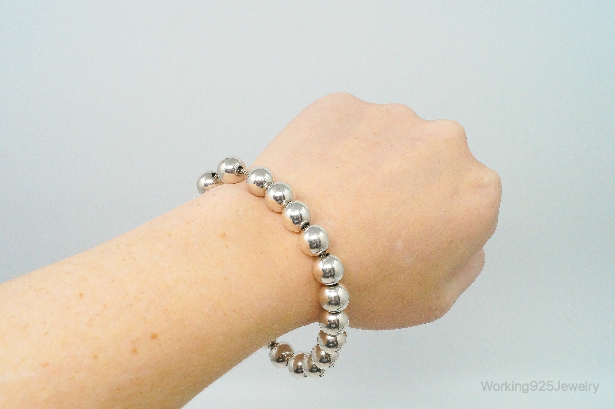 Designer Tiffany & Co HardWear Ball Sterling Silver Bracelet