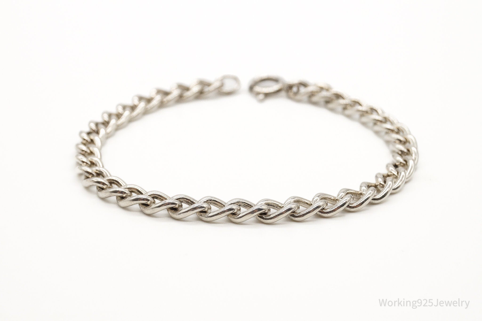 Vintage 835 Silver Link Bracelet