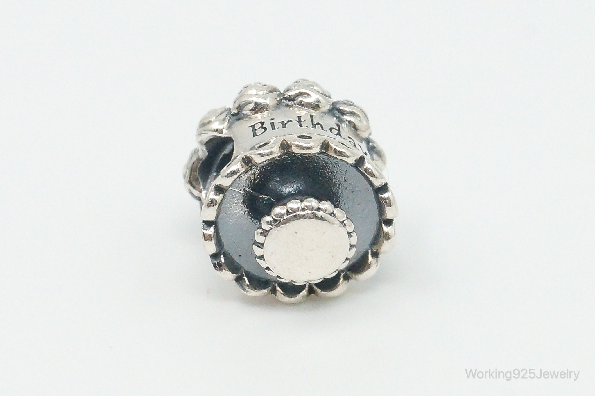 Authentic Pandora ALE Happy Birthday Cake Sterling Silver Charm