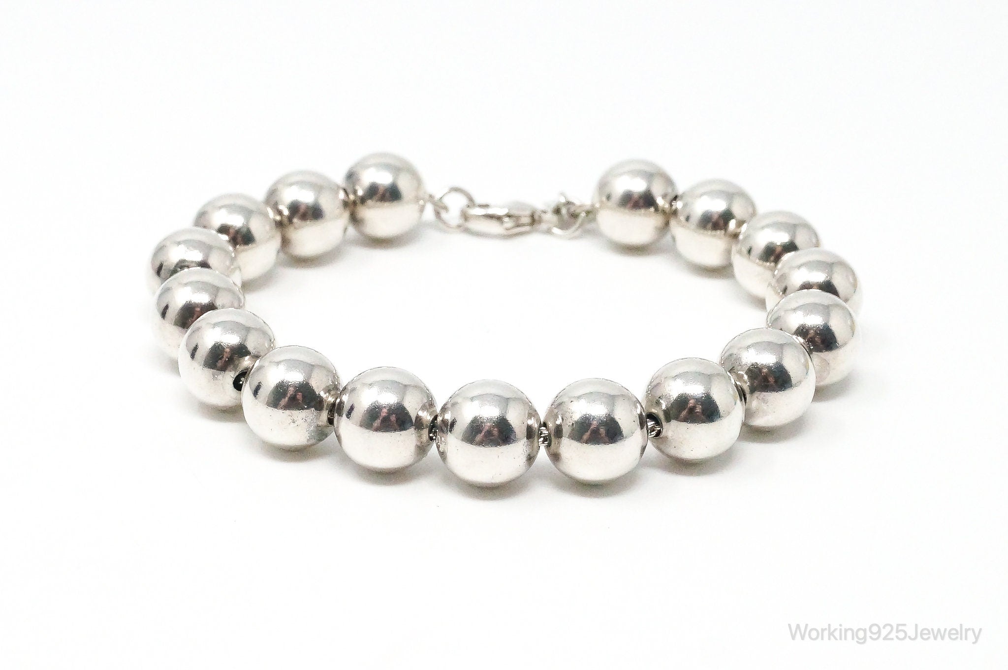 Designer Tiffany & Co HardWear Ball Sterling Silver Bracelet