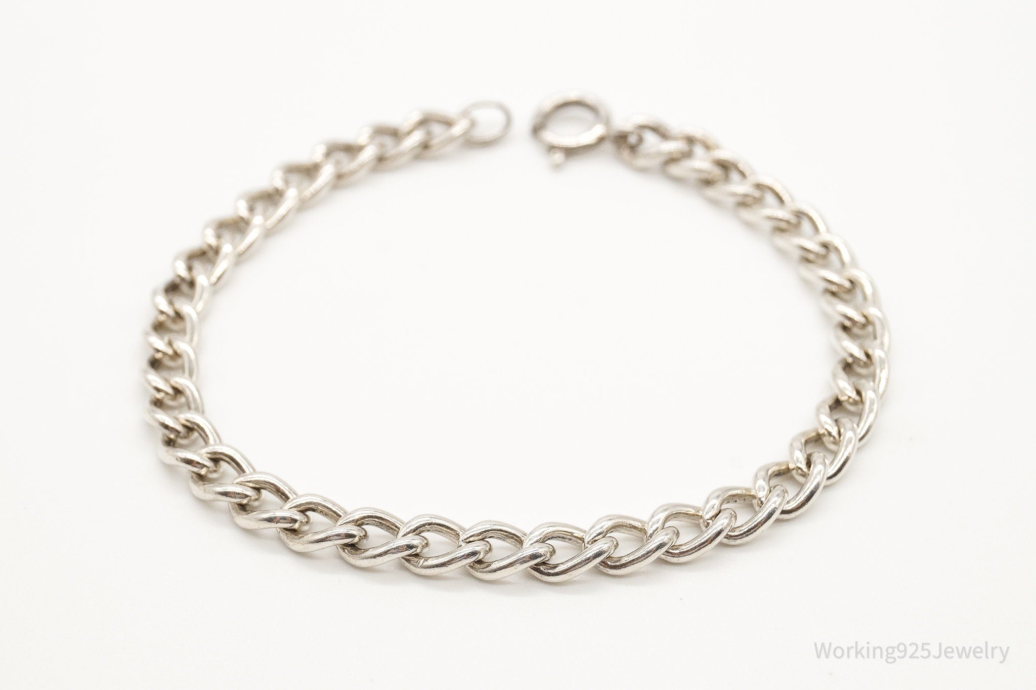 Vintage 835 Silver Link Bracelet