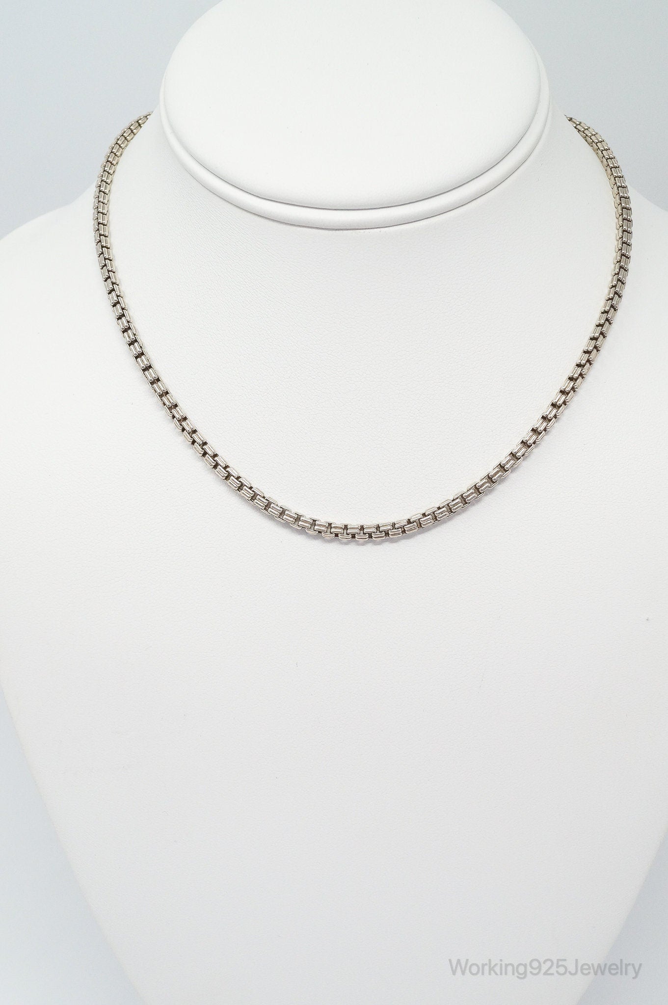 Designer Michael Dawkins 14K Gold Granulated Sterling Silver Necklace