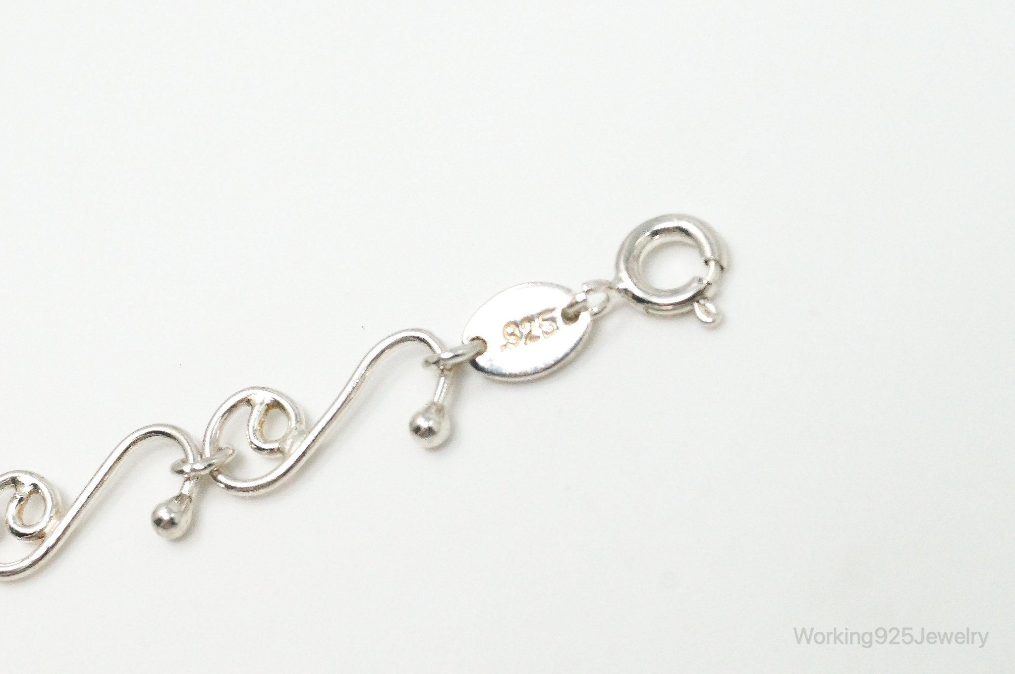 Designer Silpada Sterling Silver Anklet