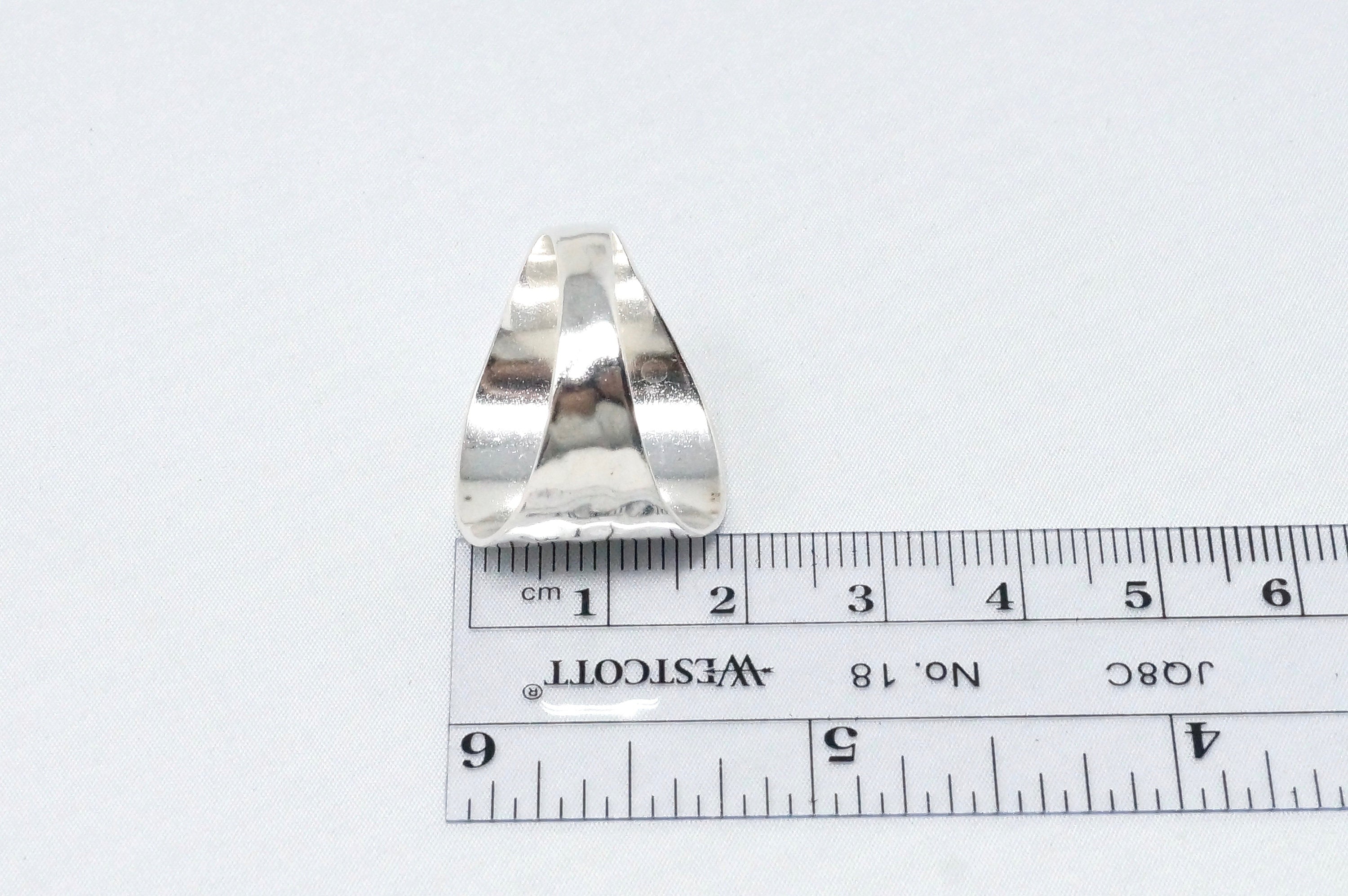 Vintage Designer SETA Modernist Hammered Southwestern Sterling Silver Ring Sz 12