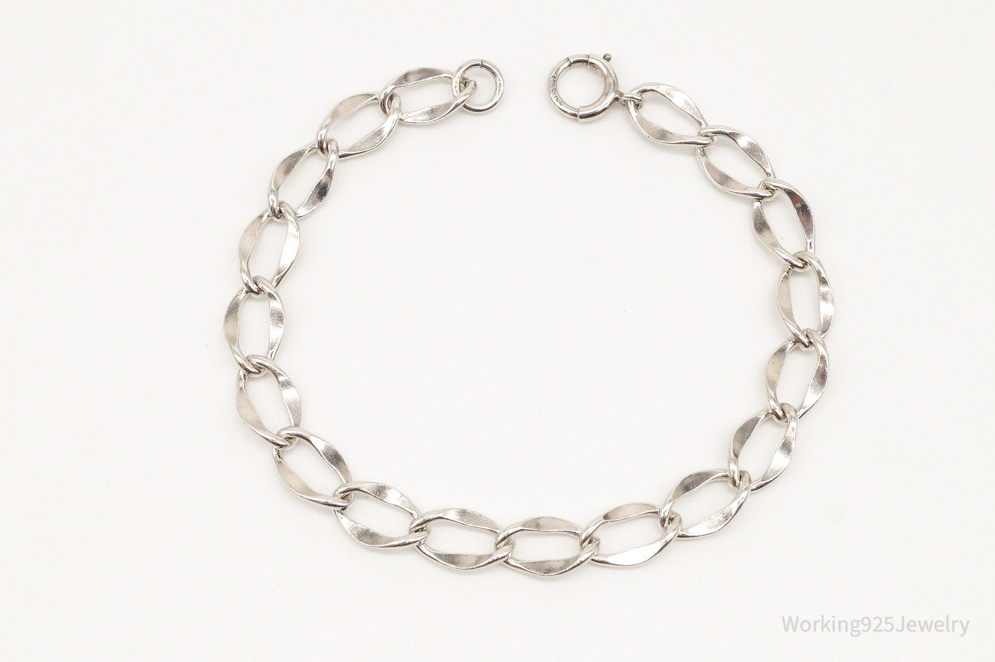 Antique Sterling Silver Chainlink Bracelet