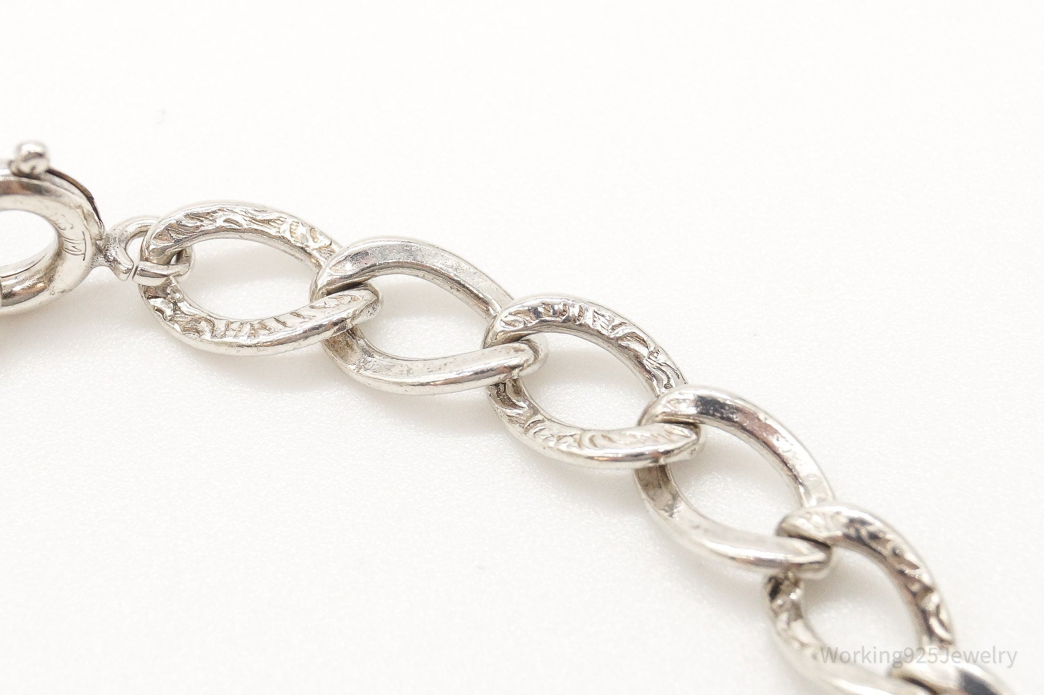 Antique Sterling Silver Chainlink Bracelet