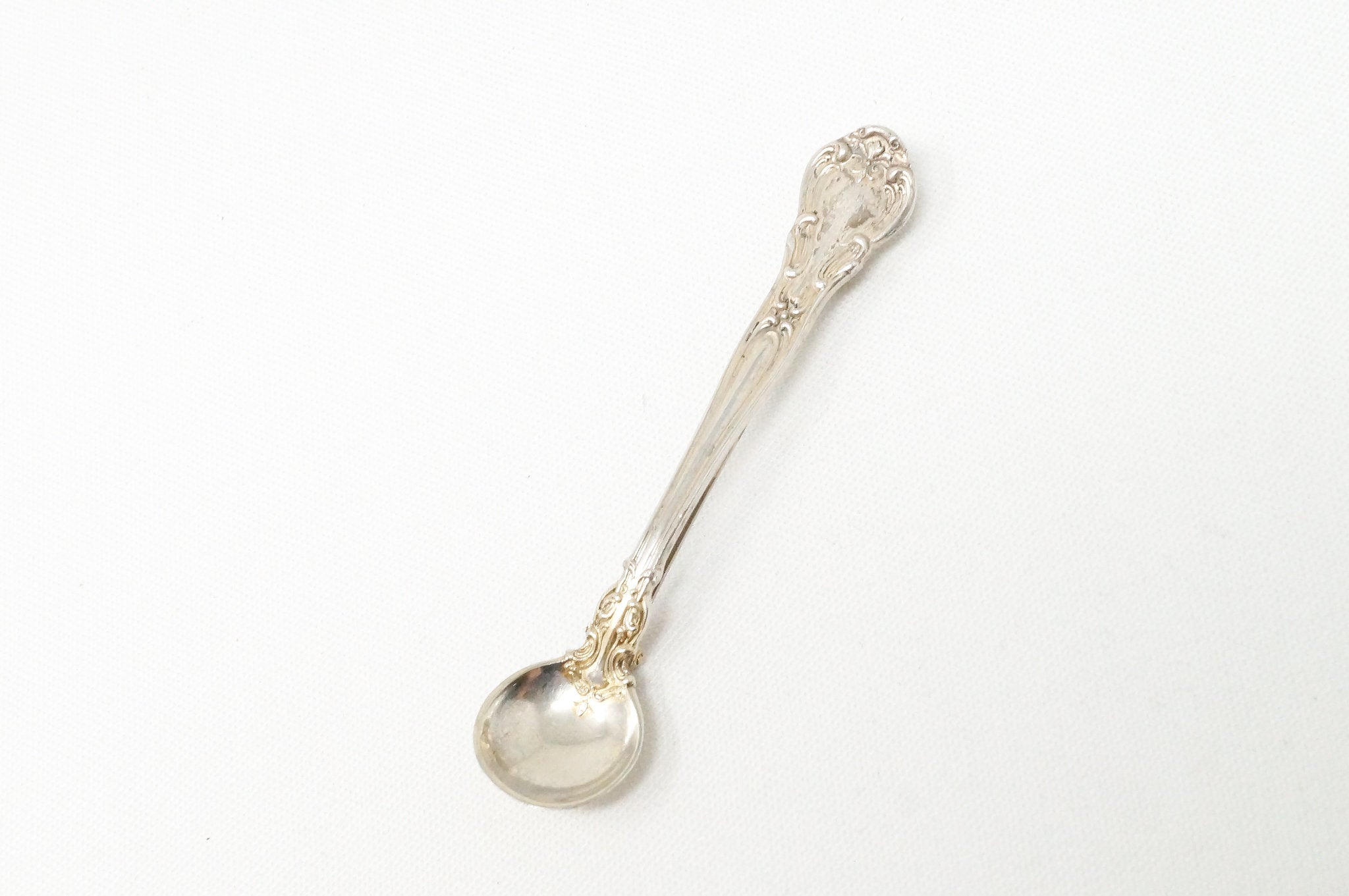 Antique GORHAM Eloquence Floral Spoon Sterling Silver Brooch Pin