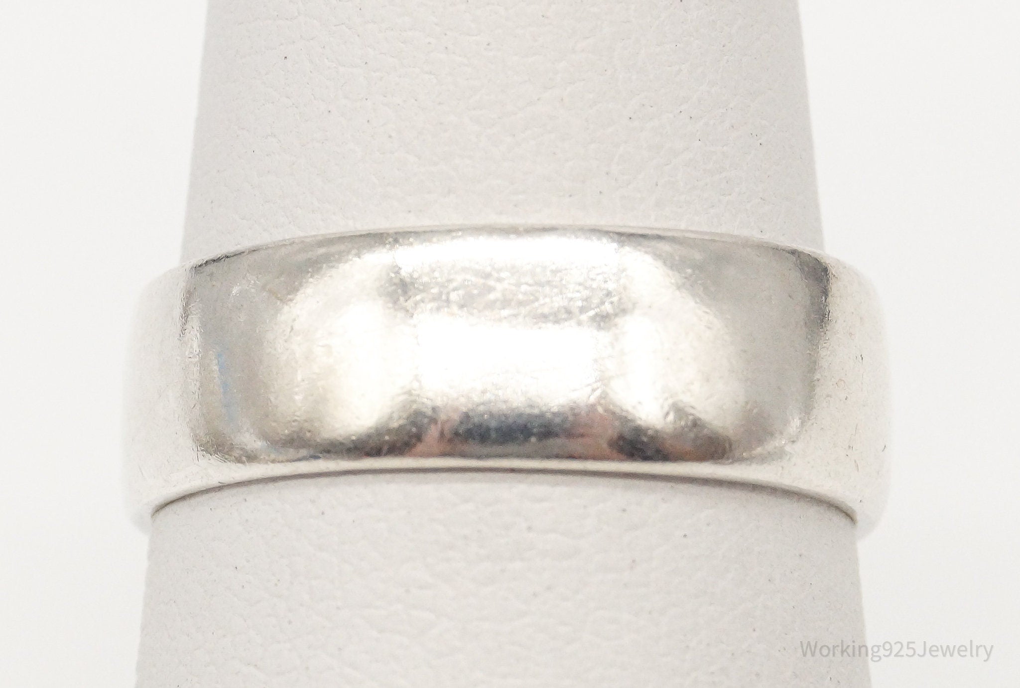 Vintage Designer Carolyn Pollack Sterling Silver Band Ring - Size 6.25