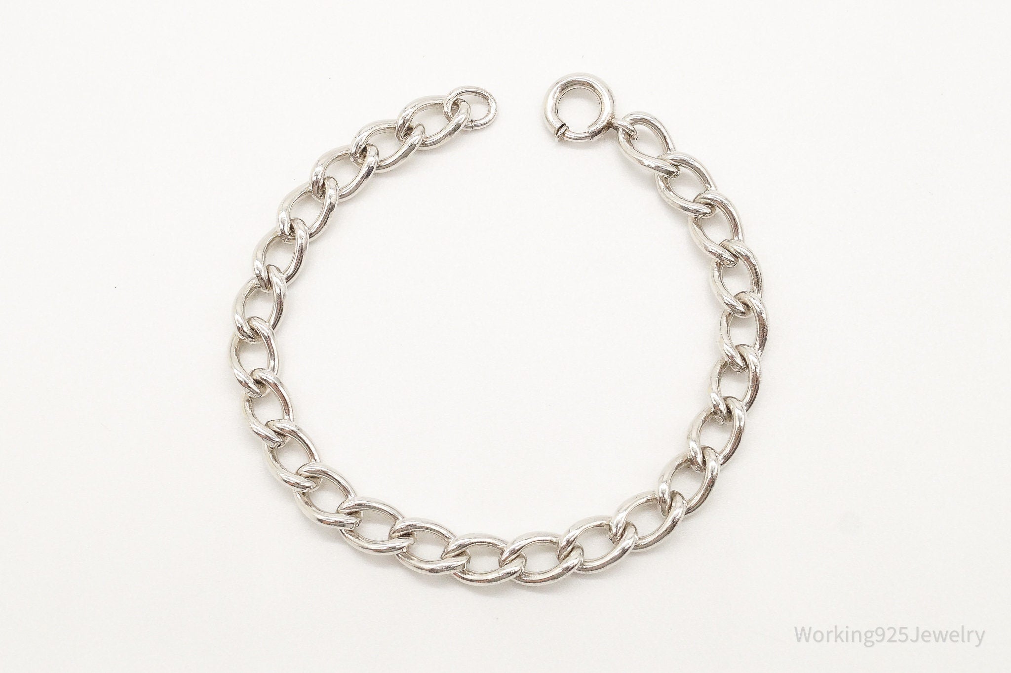 Antique Sterling Silver Chainlink Bracelet