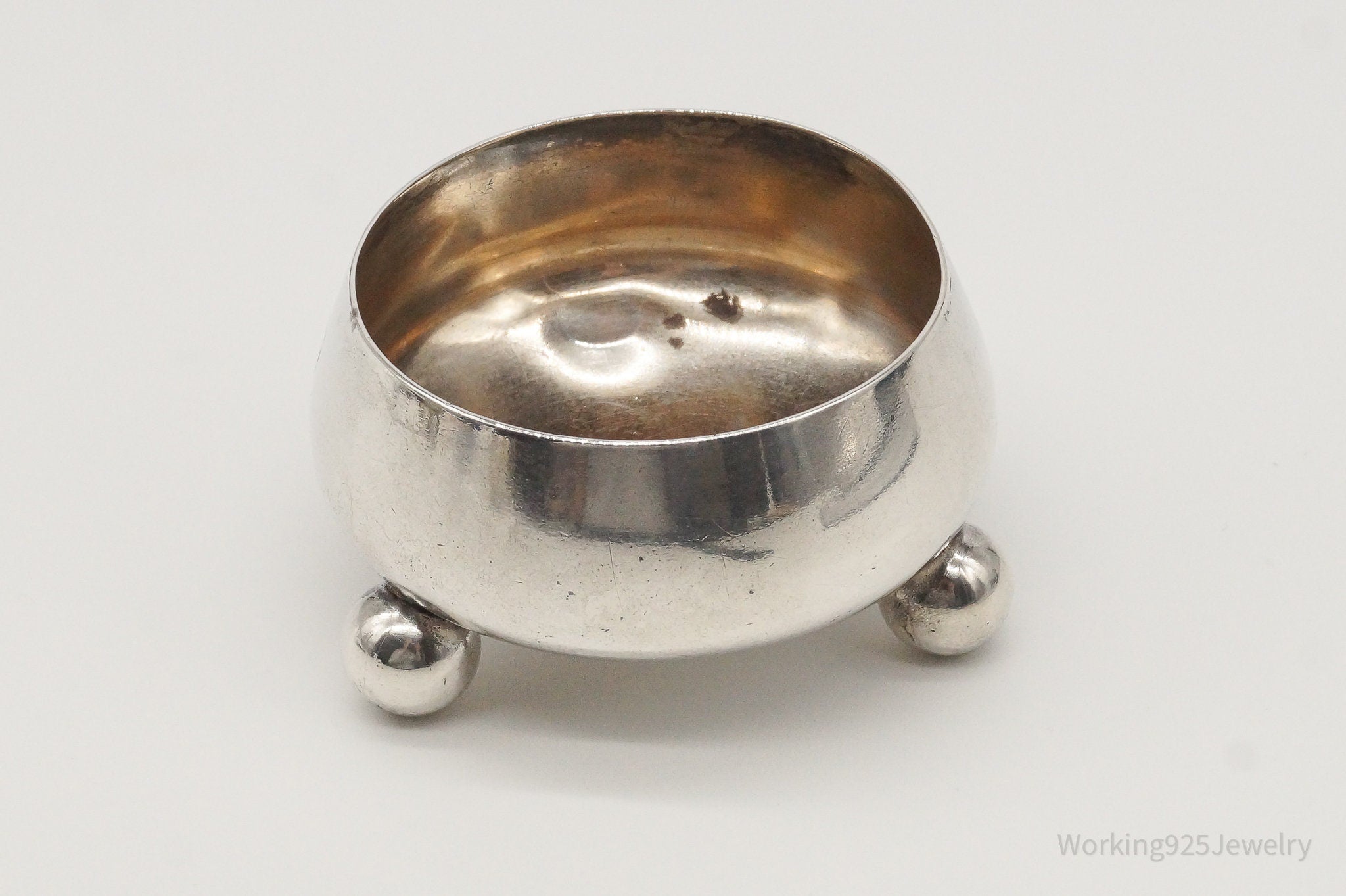 Rare Antique Tiffany & Company Union Square Sterling Silver Salt Cellar