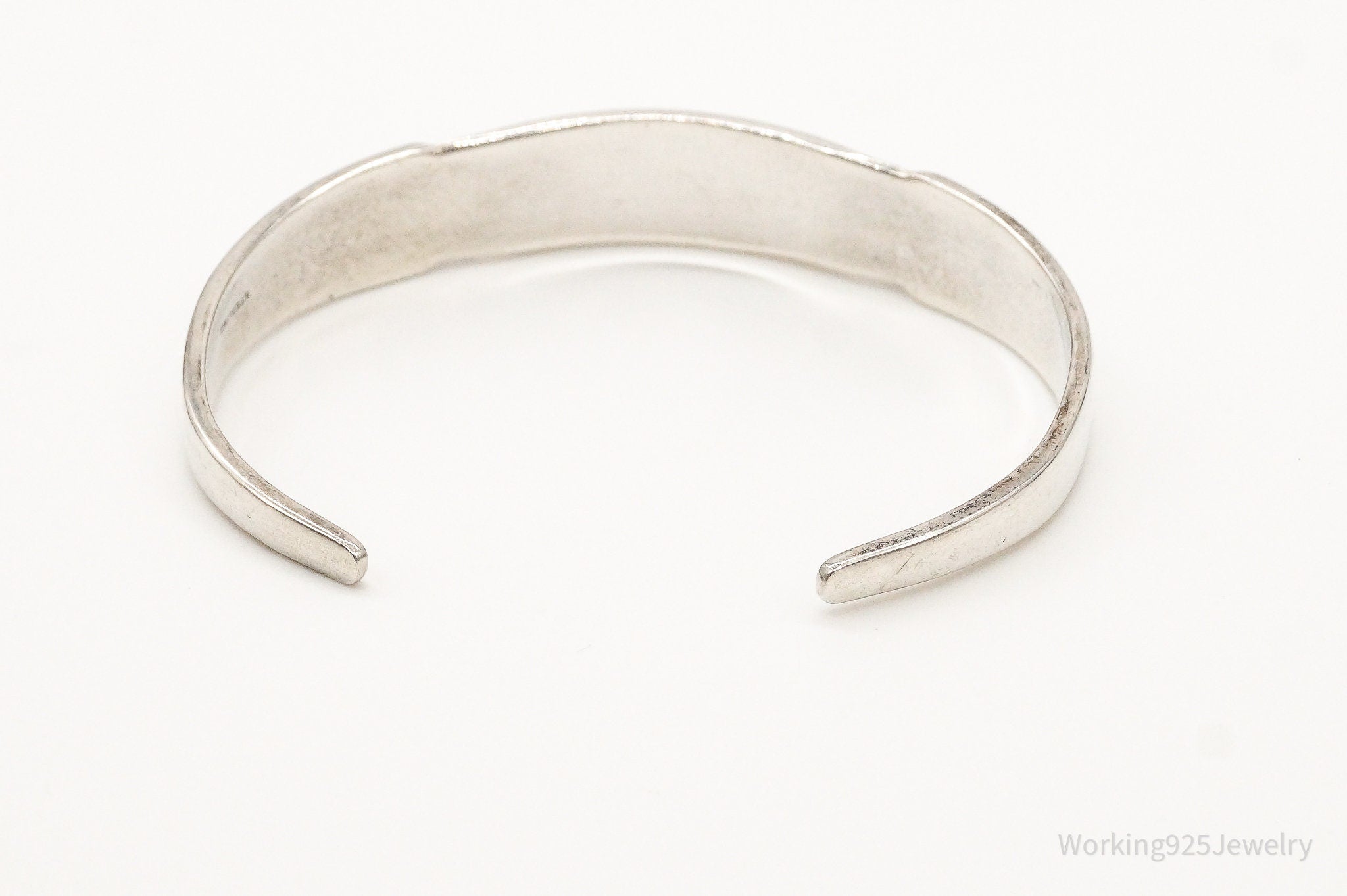 Antique Art Deco Sterling Silver Cuff Bracelet