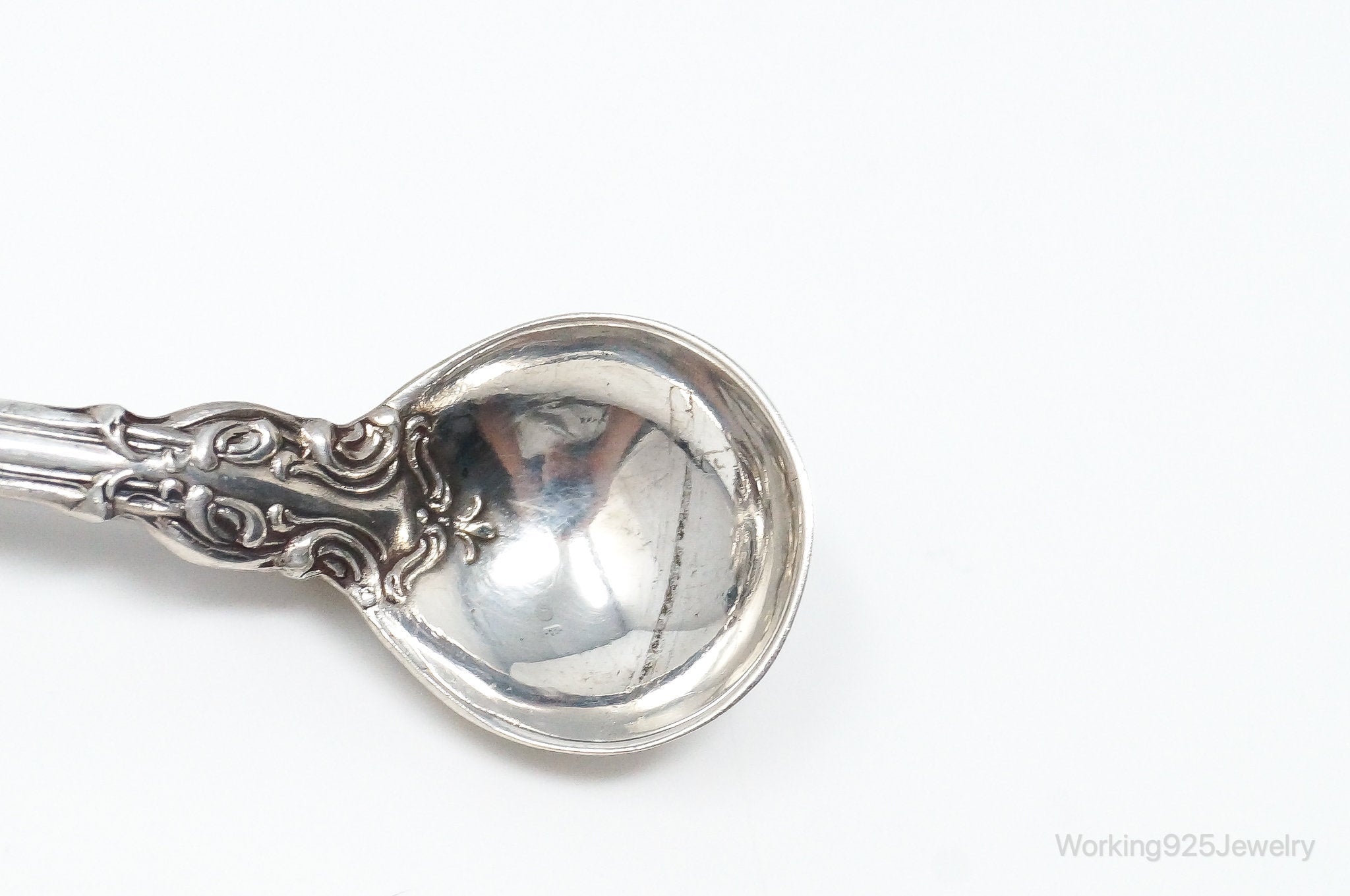 Antique GORHAM Spoon Sterling Silver Brooch Pin