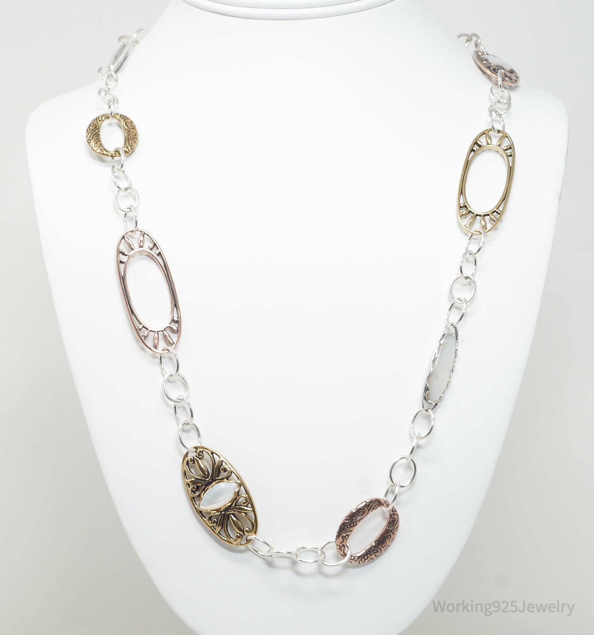 Carolyn Pollack Relios Sterling selling Necklace