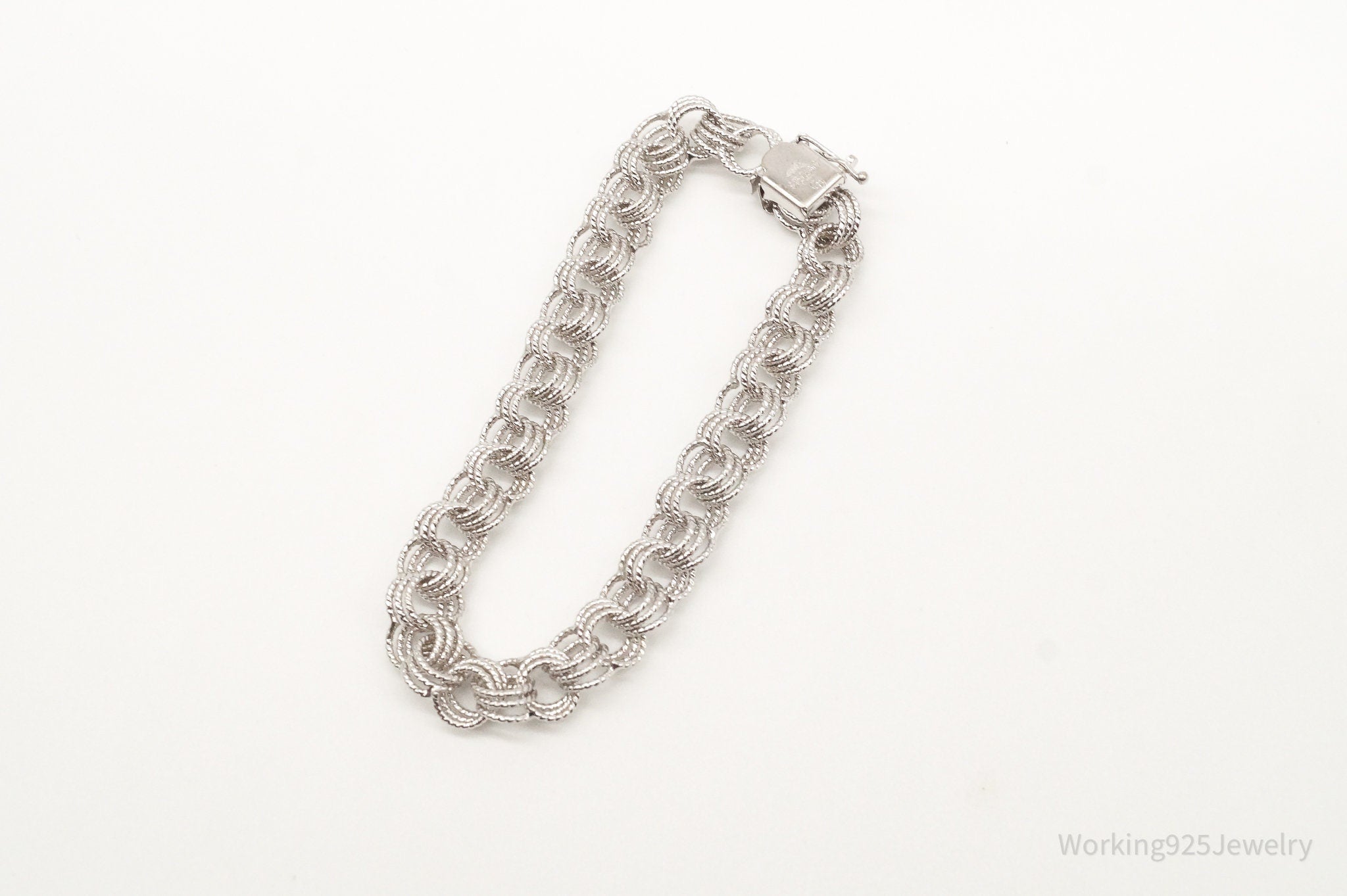 Antique Sterling Silver Chainlink Bracelet