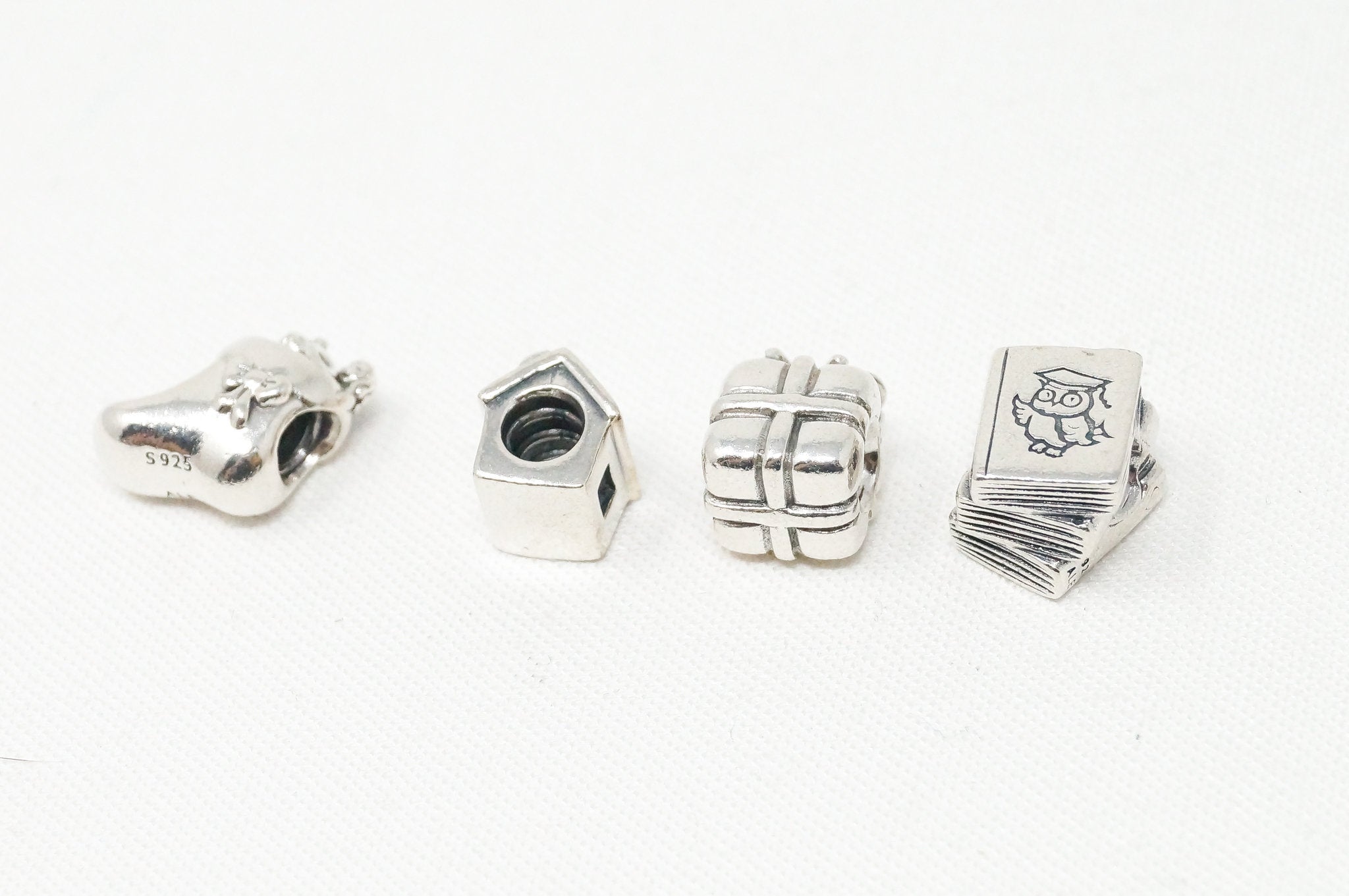 Vintage Designer Pandora ALE Sterling Silver Charms Lot