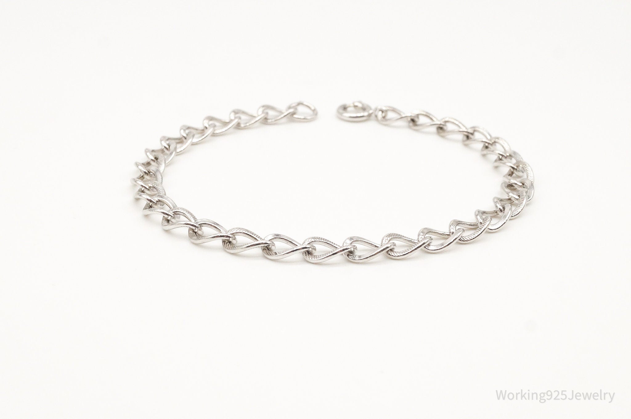 Antique Sterling Silver Chainlink Bracelet