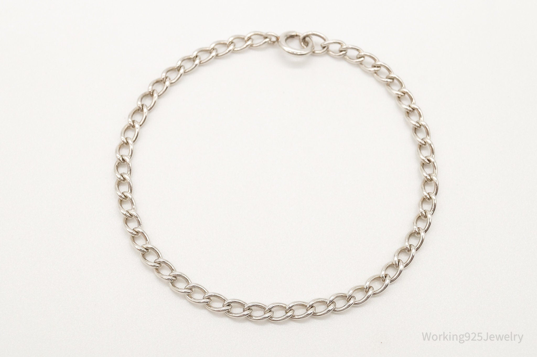 Antique Sterling Silver Chainlink Bracelet