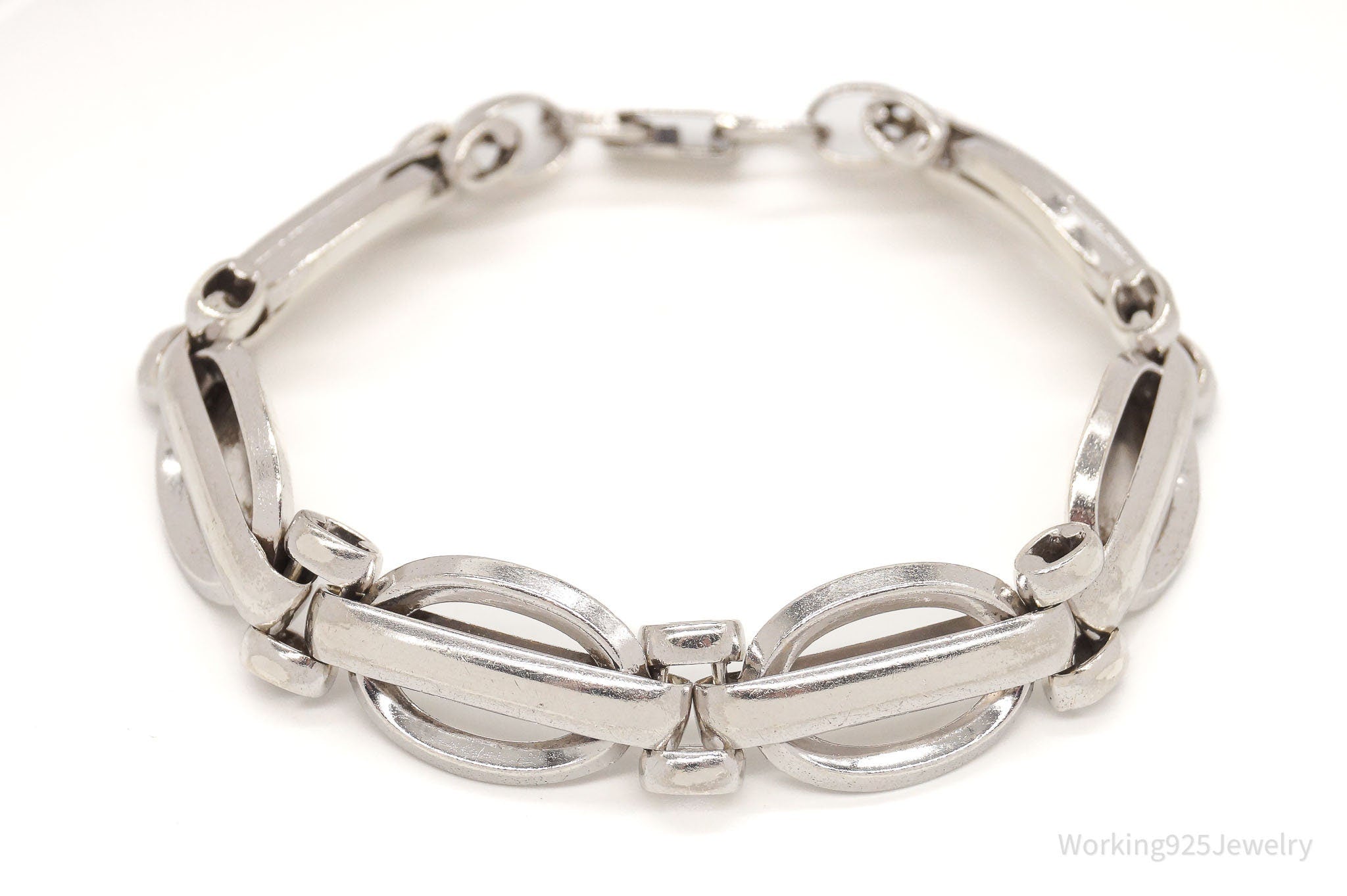 Antique Sterling Silver Chainlink Bracelet