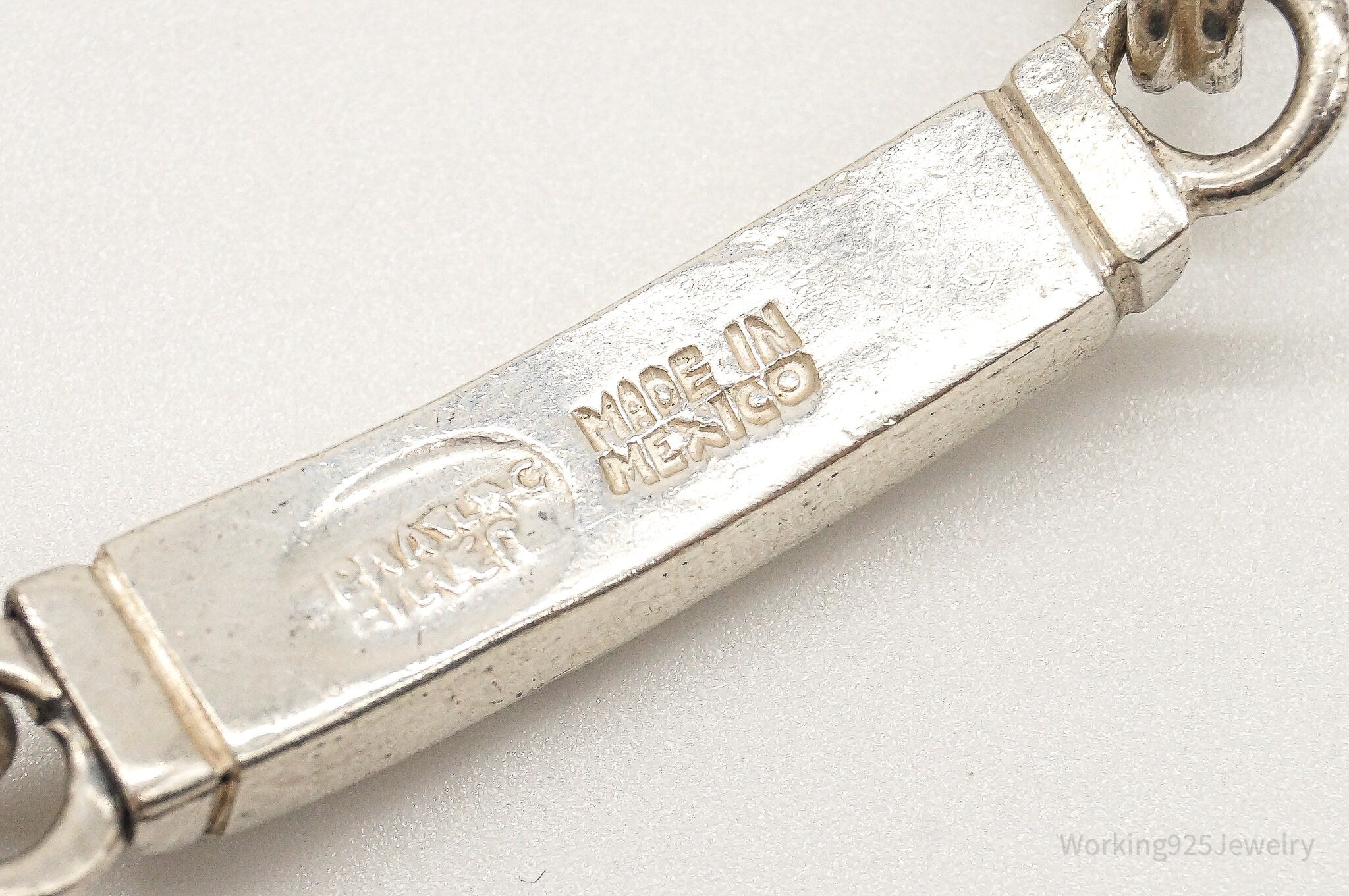 Rare Vintage WILLIAM SPRATLING ID Tag Silver Bracelet