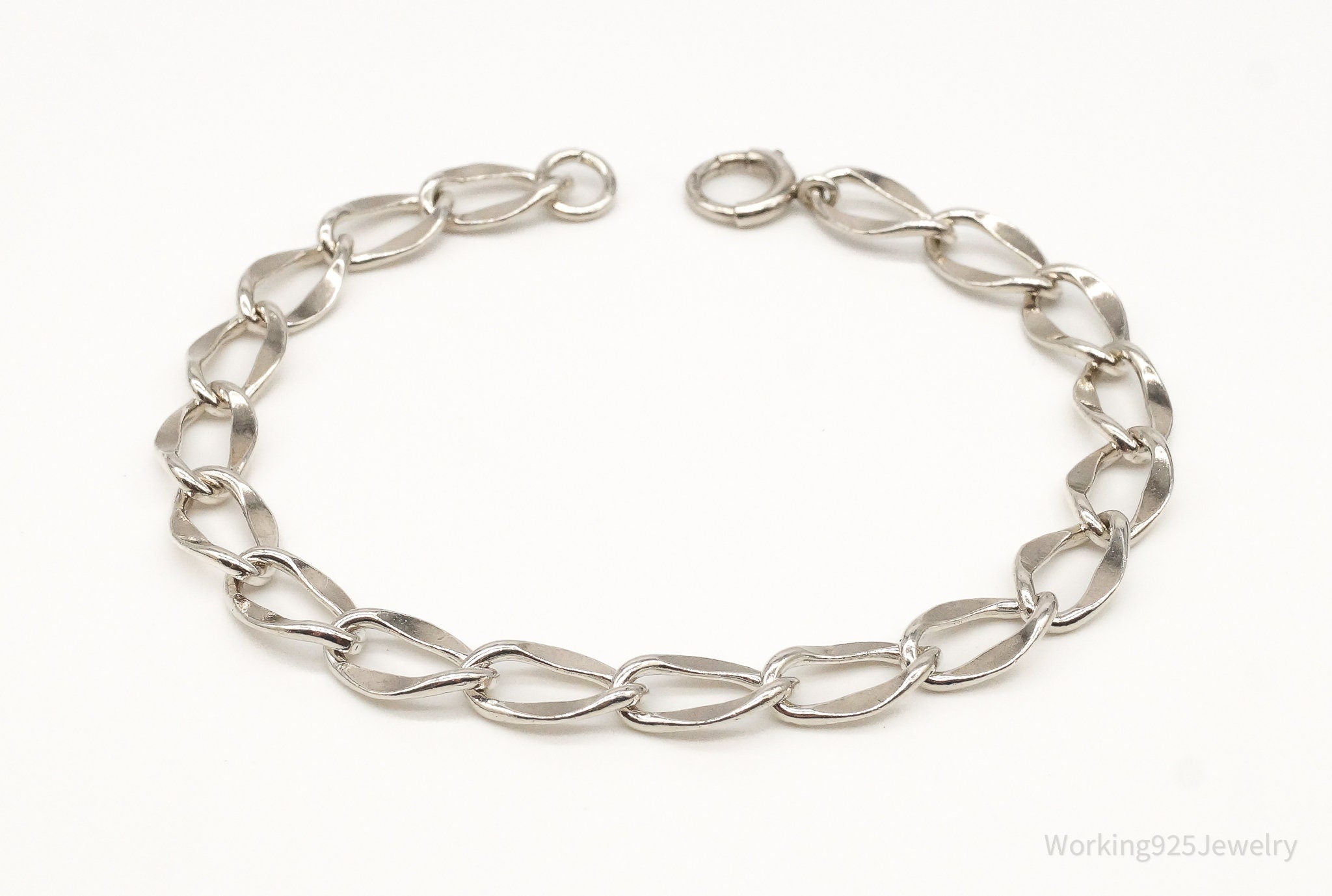 Antique Sterling Silver Chainlink Bracelet